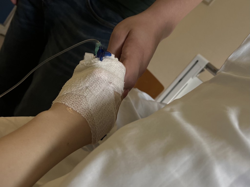 Flitterwochen im Krankenhaus